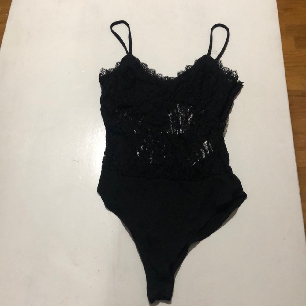 Never worn Forever 21 lace bodysuit